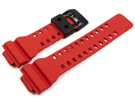 Casio Red Resin Watch Strap GA-700 GA-700-4 GA-700-4AER