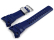 Genuine Casio Gulfmaster Replacement Blue Resin Watch Strap  GWN-1000H-2A GWN-1000H