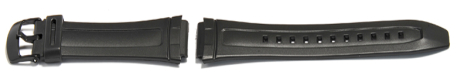 Watch strap Casio for AW-80, AW-82, rubber, black