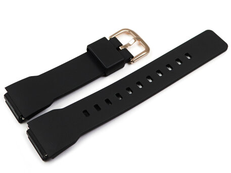 Casio Black Resin Metal Square S Series Watch Strap...