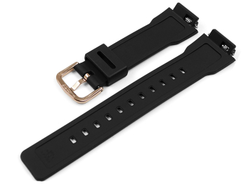 Casio Black Resin Metal Square S Series Watch Strap GM-S5600 GM-S5600PG