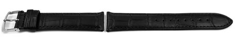 Festina F16873  Black Croc Grained Leather Strap suitable for F16760