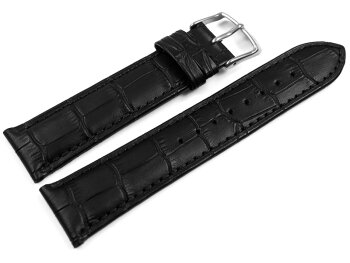 Festina F16873  Black Croc Grained Leather Strap suitable...