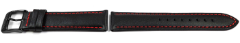 Festina Chrono Sport Black Leather with Red Stitching...