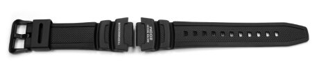 Watch strap Casio for AQW-101, rubber, black