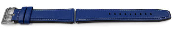 Genuine Lotus Replacement Blue Leather Watch Strap 50008...