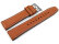 Genuine Lotus Replacement Brown Leather Watch Strap 550008 50008/1 50008/3