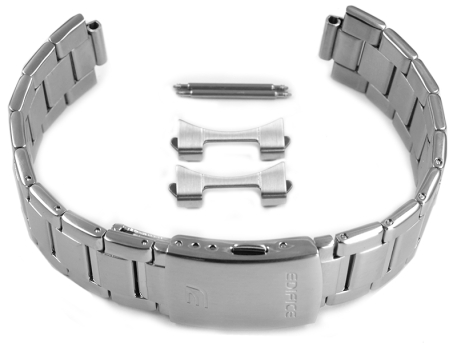 Genuine Casio Stainless Steel Watch Strap ECB-S100D...