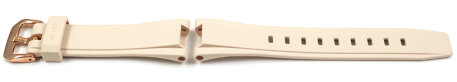 Casio Baby-G G-MS Replacement Light Beige Resin Watch Strap MSG-S200G MSG-S200G-4A 