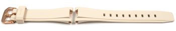 Casio Baby-G G-MS Replacement Light Beige Resin Watch Strap MSG-S200G MSG-S200G-4A