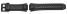 Watch strap for Casio MW-600, rubber, black