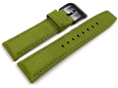 Genuine Festina Green Leather Cloth Watch Strap F16584 