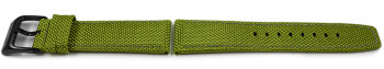 Genuine Festina Green Leather Cloth Watch Strap F16584 