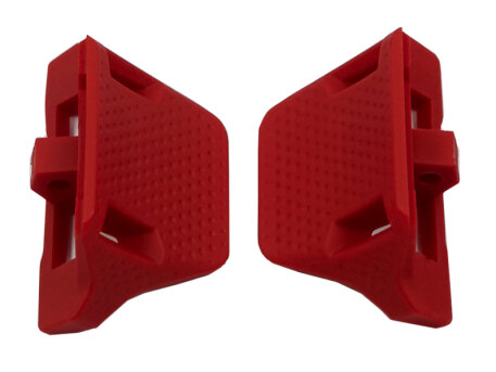 2 red Casio Cover-/End Pieces for GBD-800 GBD-800-1