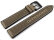 Festina Grey Beige Leather Hole patterned Watch Strap with Black Edge F20359/1 F20359 