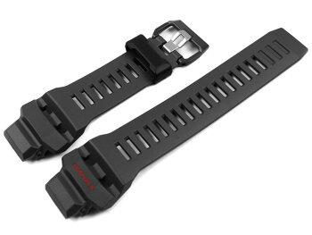 Genuine Casio Replacement Grey Resin Watch Strap for GBD-H1000-8