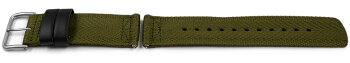 Casio Pro Trek PRW-6600YB-3 Green Cloth Watch Strap