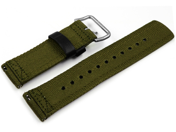 Casio Pro Trek PRW-6600YB-3 Green Cloth Watch Strap