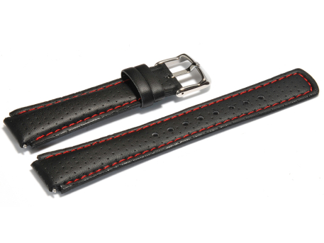 Genuine Casio Replacement Black Leather Watch Strap for...