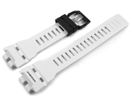 Casio G-Squad Replacement White Resin Watch Strap...