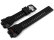 Casio G-Squad Replacement Black Resin Watch Strap GBD-100SM-4A1 with red lettering