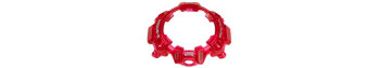 Casio G-Squad Replacement Transparent Red Resin Bezel GBD-100SM-4A1