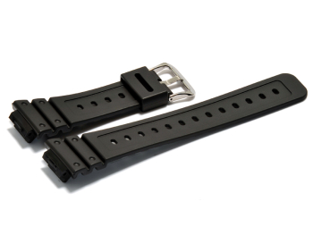 Genuine Casio Black Resin Watch Strap for DW-5000SL GW-B5600AR