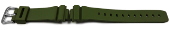 Genuine Casio Replacement Green Watch Strap for DW-5600M-3 DW-5600M