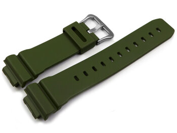 Genuine Casio Replacement Green Watch Strap for DW-5600M-3 DW-5600M