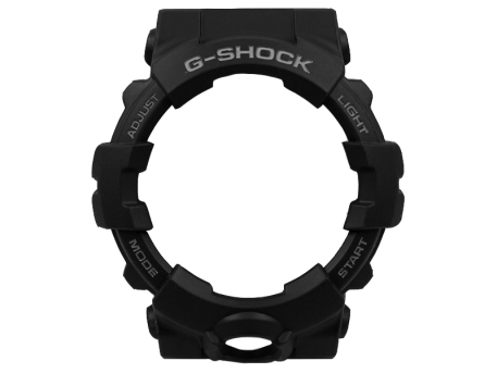 Genuine Casio Black Bezel gray lettering for GBD-800-1BER...