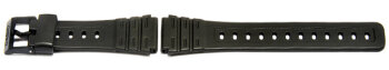 Watch strap Casio f. W-59-1VD, F-91W-1,rubber,black