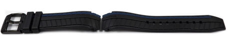 Black Rubber Band Lotus with blue stripe 18230/1 suitable for 18103