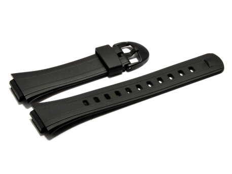 Watch strap Casio for DB-E30, rubber, black