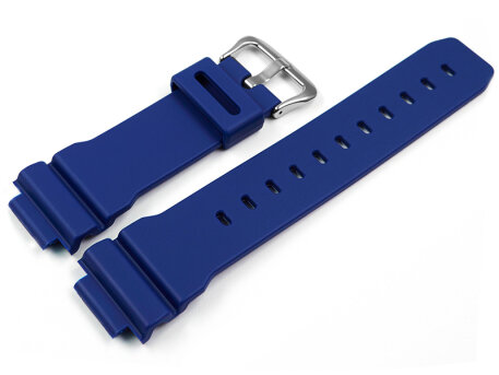 Genuine Casio Blue Resin Watch Strap DW-9052-2V DW-9052-2...