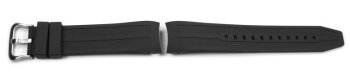 Watch strap Casio f. AMW-706, AMW-704, rubber, black