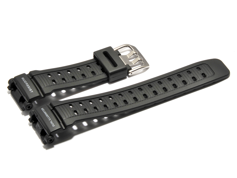 casio collection digital black rubber strap