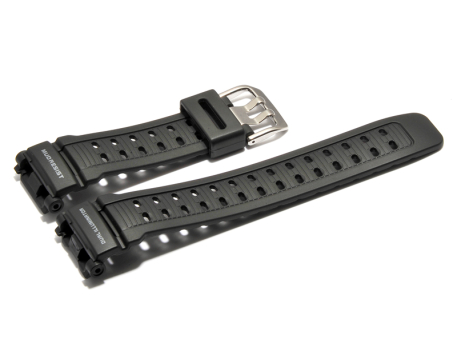 Watch strap Casio for G-9000, rubber, black