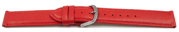 Watch Strap Genuine Italy Leather Soft Padded Red 8-28 mm