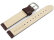 Watch Strap Genuine Italy Leather Soft Padded Bordeaux 8-28 mm
