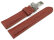 Watch strap deployment clasp strong padded Deer Leather brown Soft and very flexible 18mm 20mm 22mm 24mm