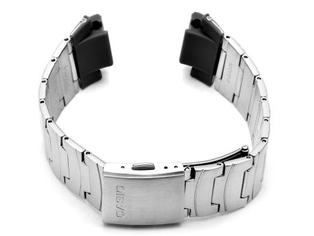 casio stainless steel watch strap