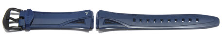 Watch strap Casio for STR-300 rubber, dark blue