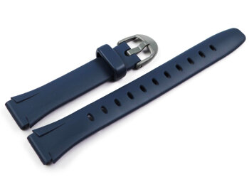 Genuine Casio Replacement Blue Resin Watch Strap LW-203-2AV LW-203-2A LW-203-2 LW-203