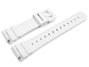 Casio Replacement White Resin Watch Strap for GMA-S2100-7A GMA-S2100