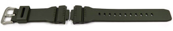 Genuine Casio Military Green Resin Watch Strap GW-7900KG-3 GR-7900KG-3 GR-7900EW