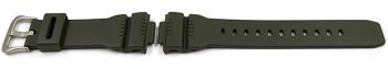 Genuine Casio Military Green Resin Watch Strap...