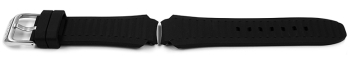 Genuine Lotus Replacement Black Rubber Watch Strap...