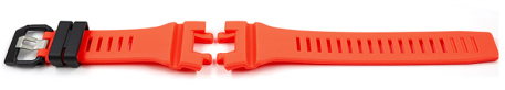 Casio G-Squad Replacement Orange Red Resin Watch Strap GBA-900-4A GBA-900