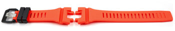 Casio G-Squad Replacement Orange Red Resin Watch Strap...