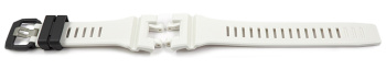 Casio G-Squad Replacement White Resin Watch Strap...